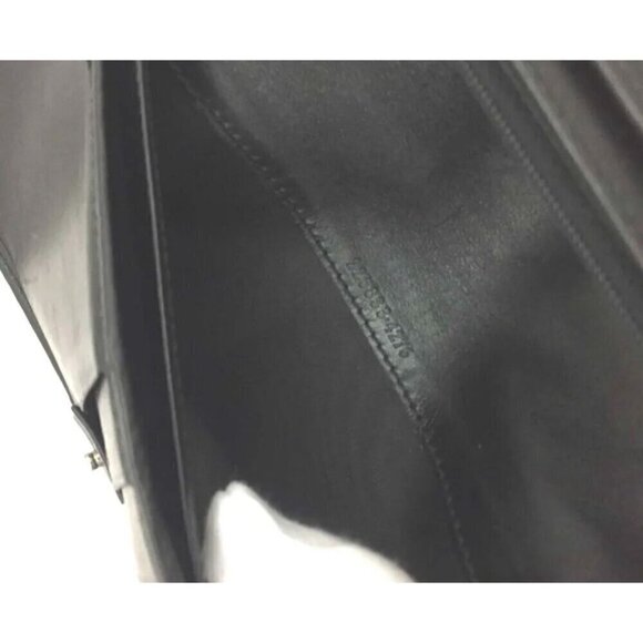 👛  AUTHENTIC GUCCI GG LOGO CANVAS LONG BILFOLD WALLET - Picture 8 of 10